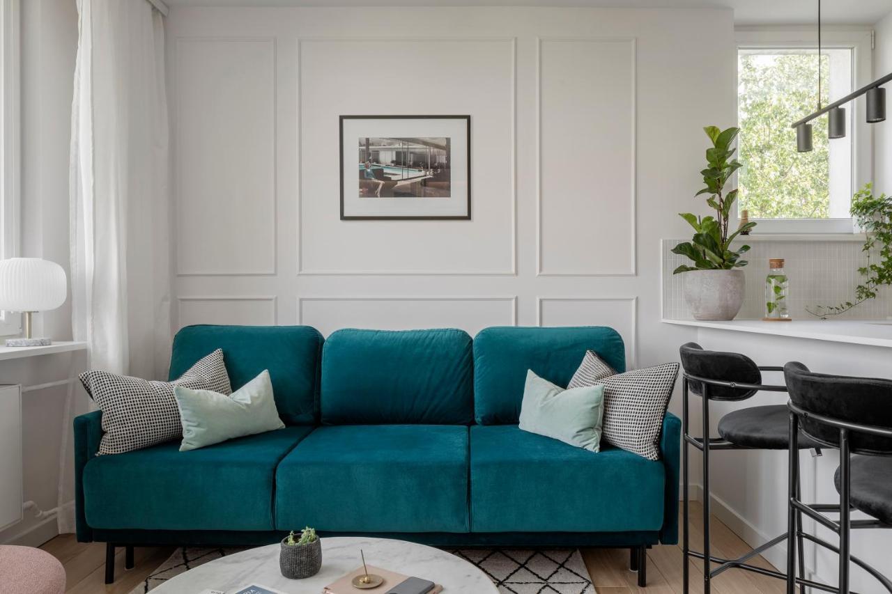 Stylowy Apartament Przy Metrze Varšava Exteriér fotografie