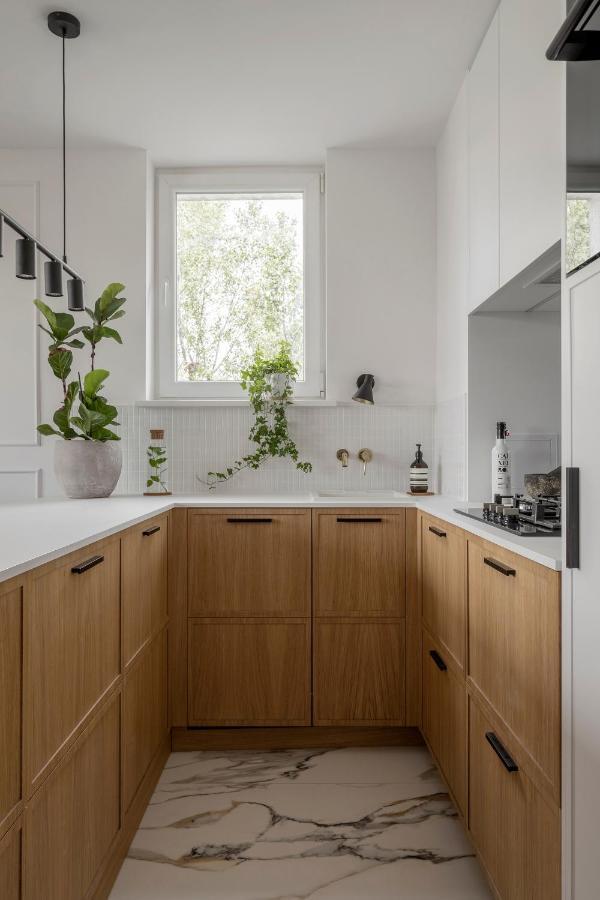 Stylowy Apartament Przy Metrze Varšava Exteriér fotografie