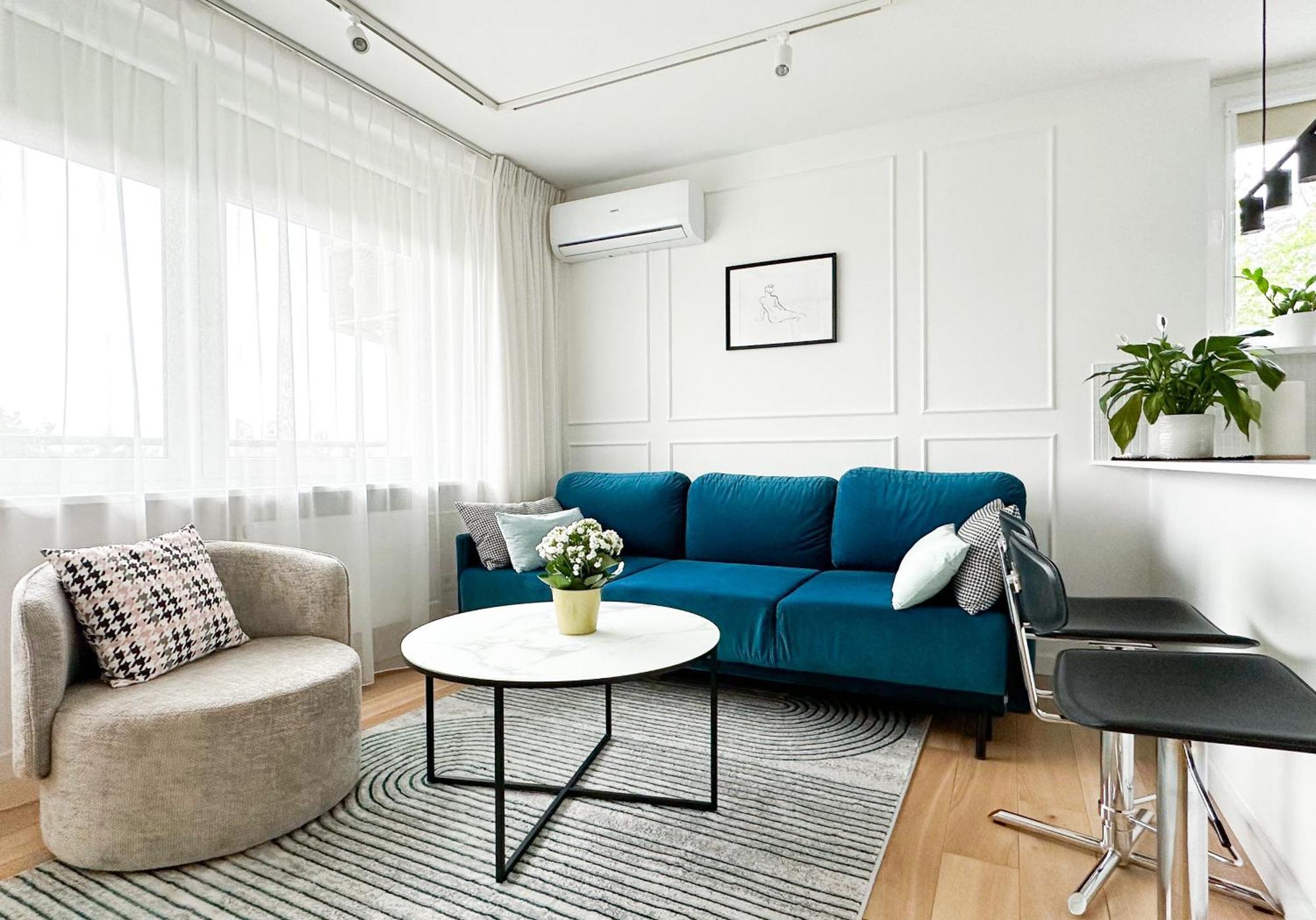 Stylowy Apartament Przy Metrze Varšava Exteriér fotografie